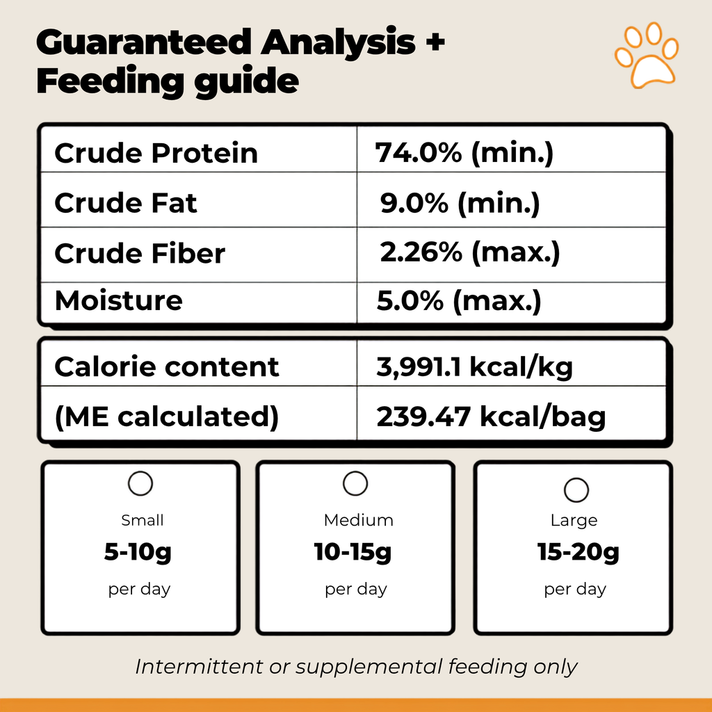 Freeze-Dried Beef Liver for Dogs