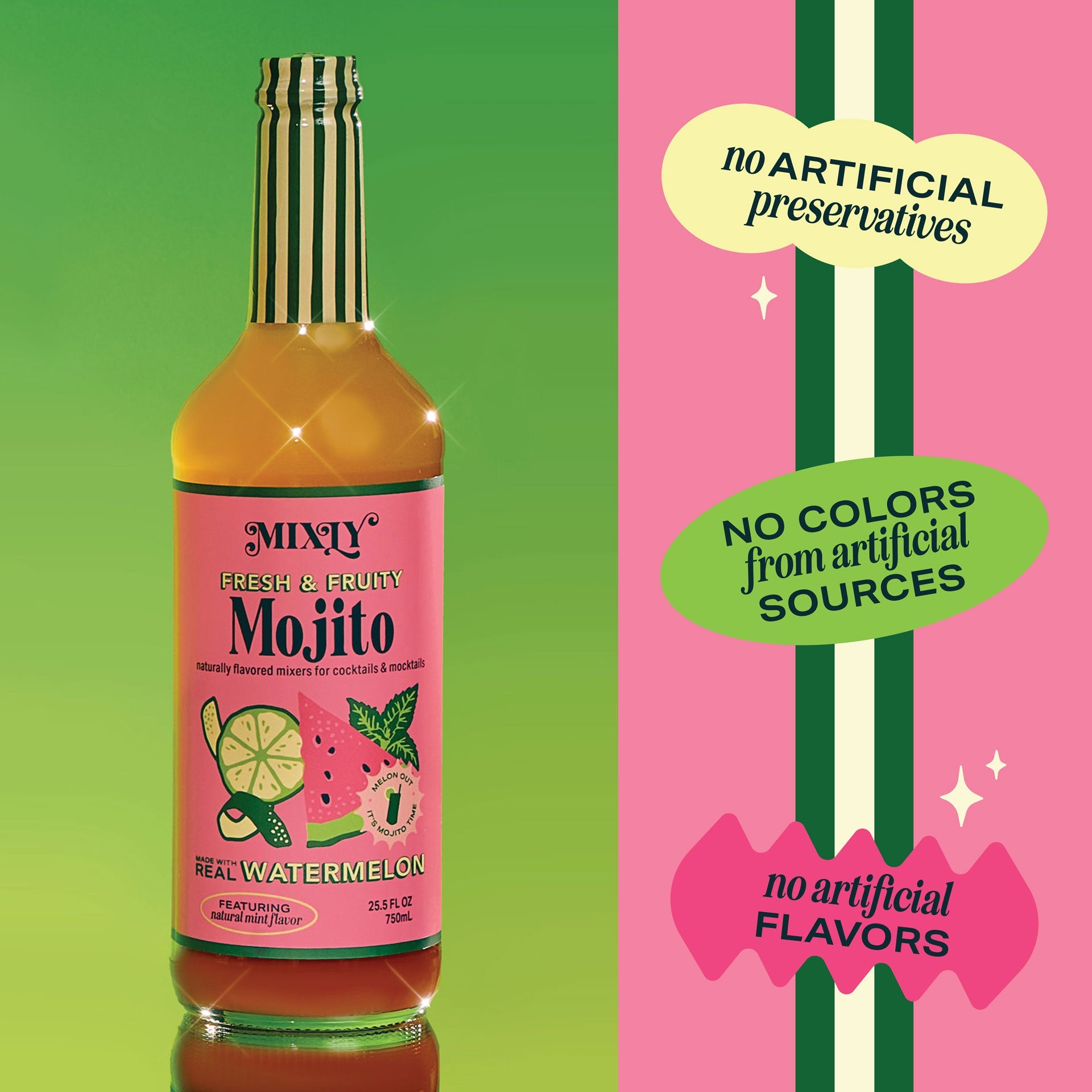 Fresh & Fruity Mojito Cocktail & Mocktail Mixer