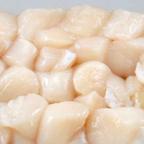 Dry Wild North Atlantic Scallops — 10/20 ct per lb