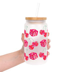 Lucky Girl Glass Cups