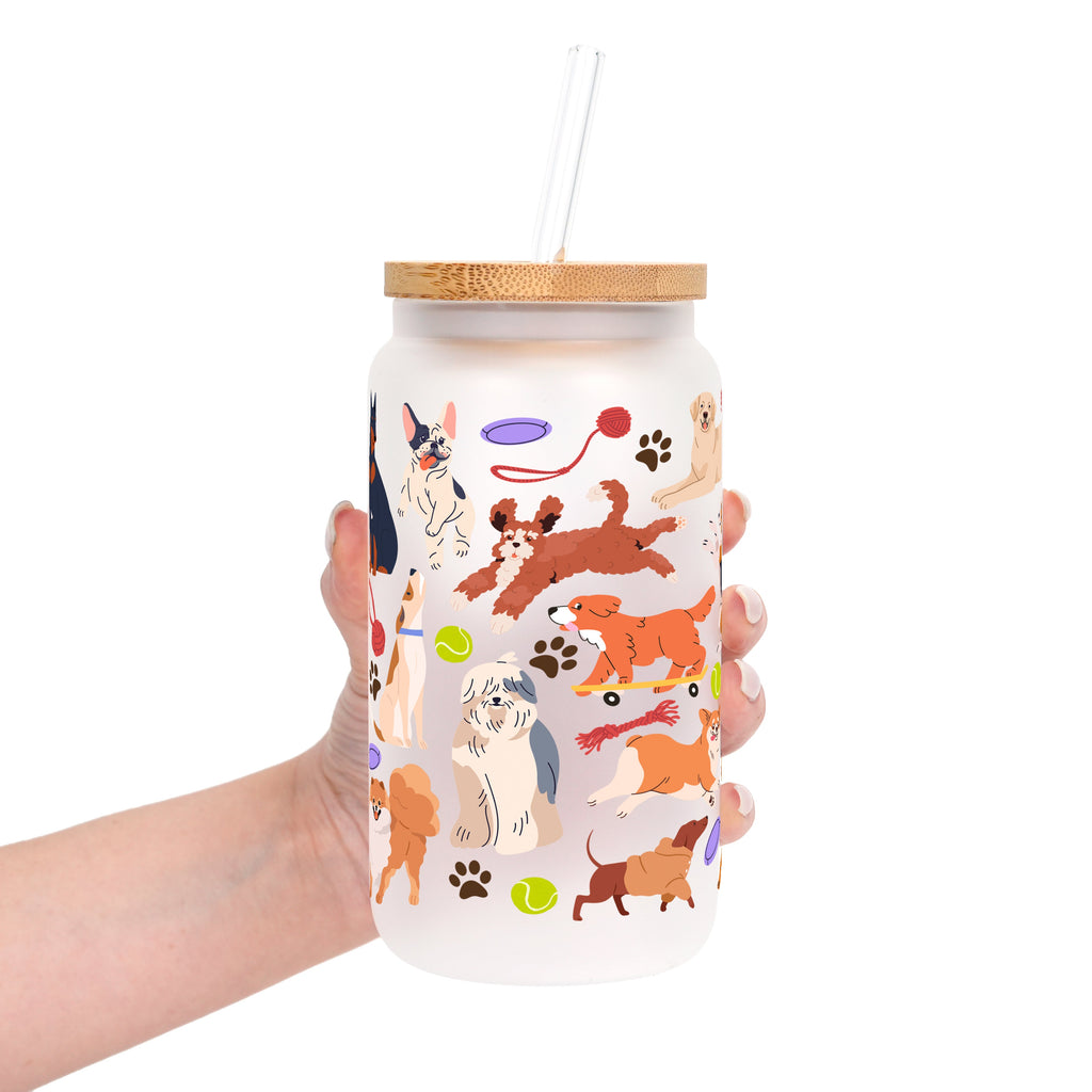 Dog Park Glass Cups