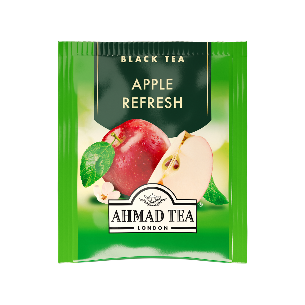 Ahmad Apple Refresh Black Tea 20 foil tea bags