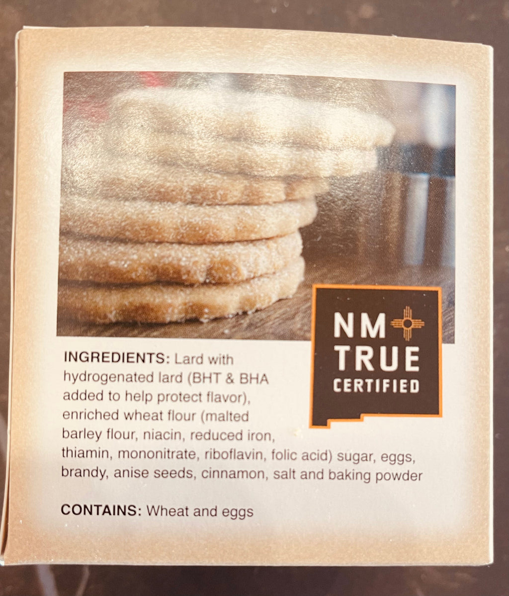 Celina's Biscochitos - New Mexico's State Cookie - Traditional (1 Dozen)