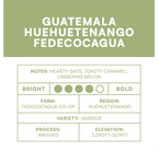 Guatemala Huehuetenango Fedecocagua