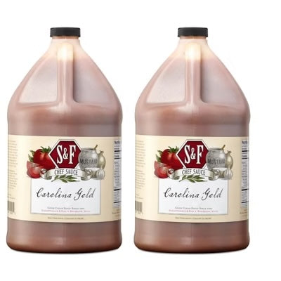 Schlotterbeck & Foss Carolina Gold BBQ Sauce, 1 gal (Case of 2)