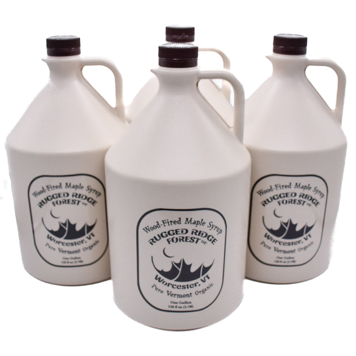Wood-Fired Maple Syrup Case of Gallons (4/case)   FREE SHIPPING!