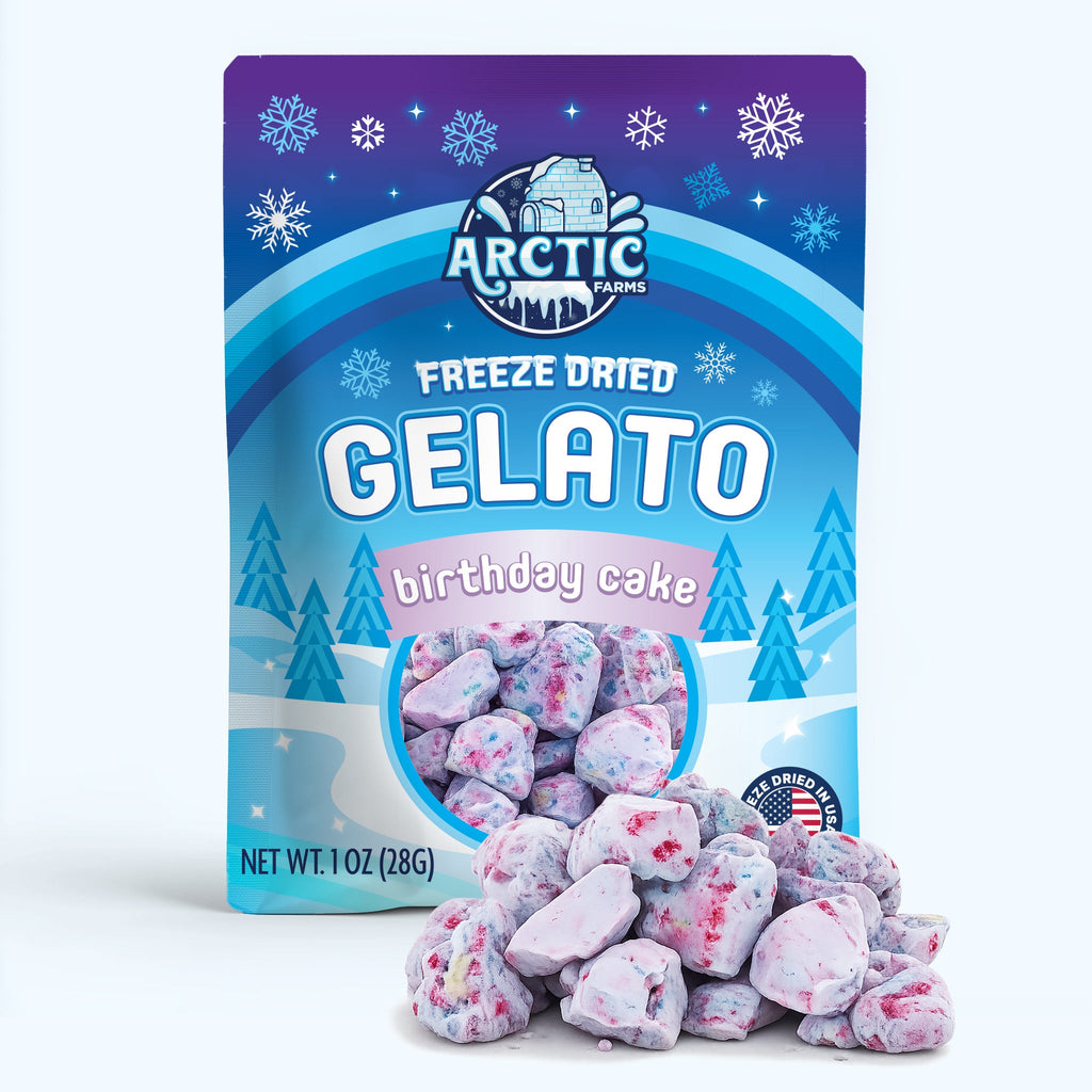 Freeze Dried Gelato - Birthday Cake