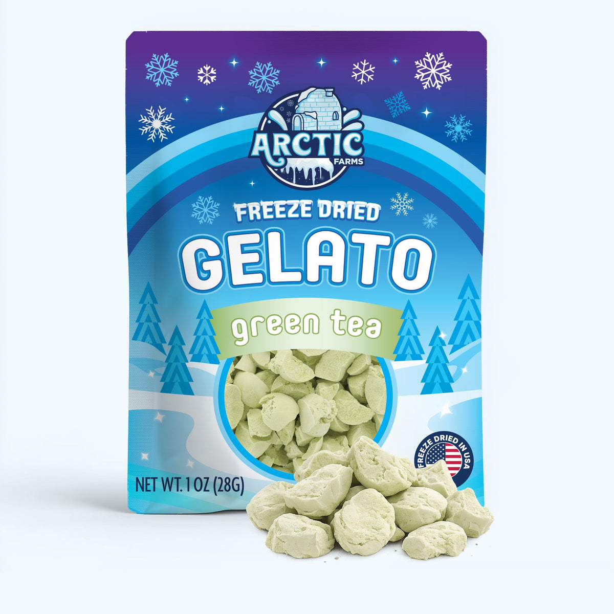 Freeze Dried Gelato - Green Tea