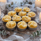 Bell Beeswax Tealight Candles