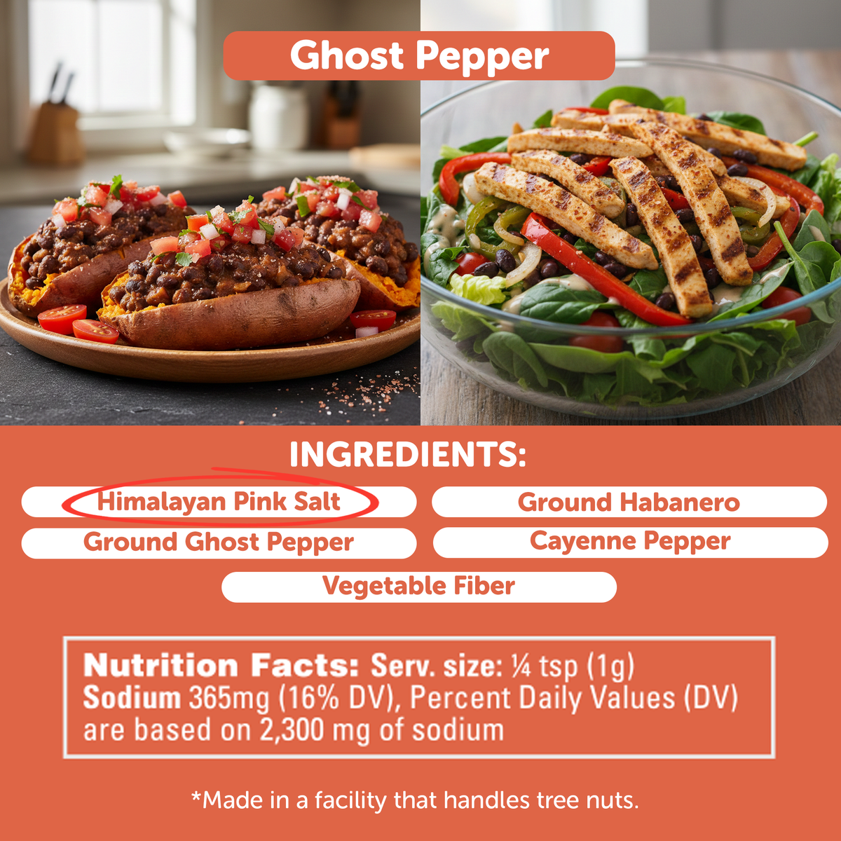 Ghost Pepper Hot Himalayan Salt 🌶️🔥 – The Spiciest Salt We Make!