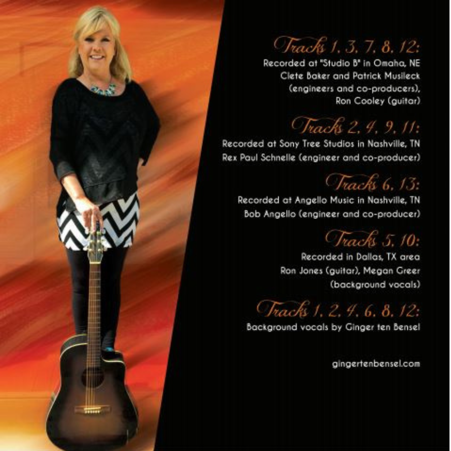 SALE CASE IS CRACKED | Ginger ten Bensel CD by Ginger ten Bensel