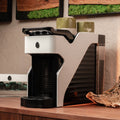Line1 Espresso and Coffee Machine: Glacier & Onyx