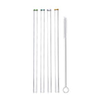 Juice and Smoothie Glass Straw Set