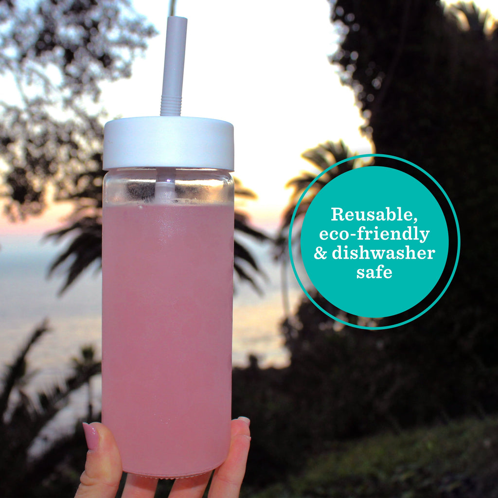 Juice & Smoothie Glass Tumbler Set