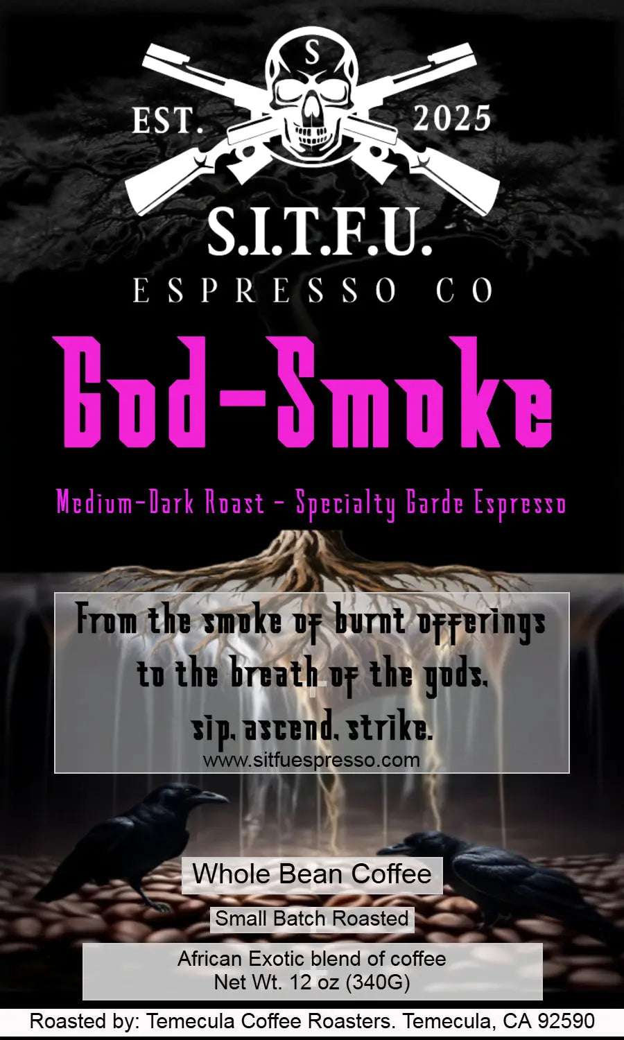 God-Smoke Africa Espresso.....