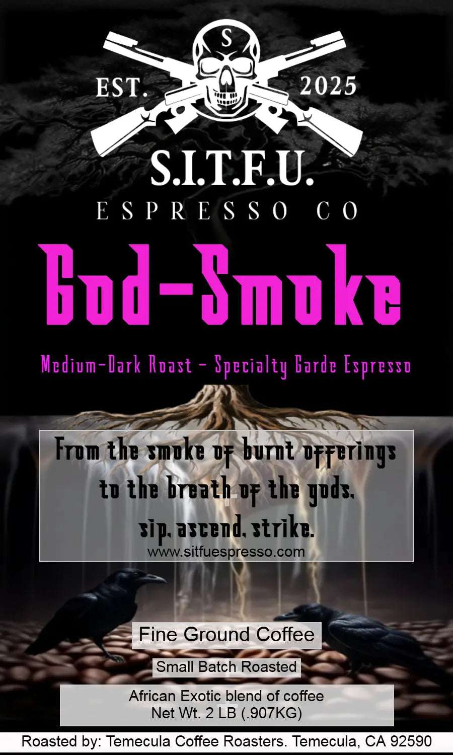 God-Smoke Africa Espresso.....