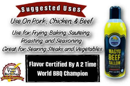 Gourmet Wagyu Beef Tallow Spray for Cooking