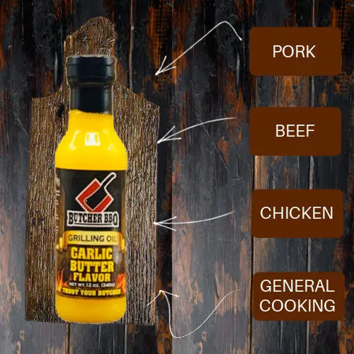 Grilling Oil Garlic Butter Flavor Turkey Injection