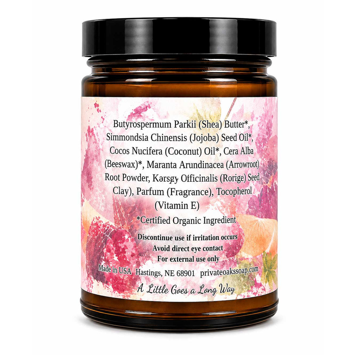Cherry Smash Face and Body Cream | 8 oz | Multiple Skin Types | Private Oaks Soap Co.
