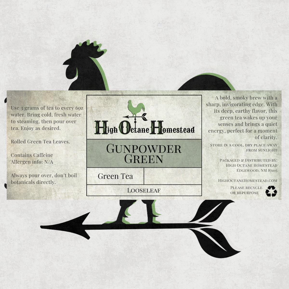 Gunpowder Green | Green | Loose-leaf Tea