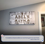 Gym Sign XV
