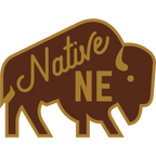 Bison Native NE Weather Resistant Sticker | 3.5" x 2.67" | HEARTlandia