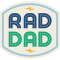 Rad Dad Weather Resistant Sticker | HEARTlandia