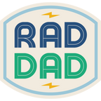 Rad Dad Weather Resistant Sticker | HEARTlandia