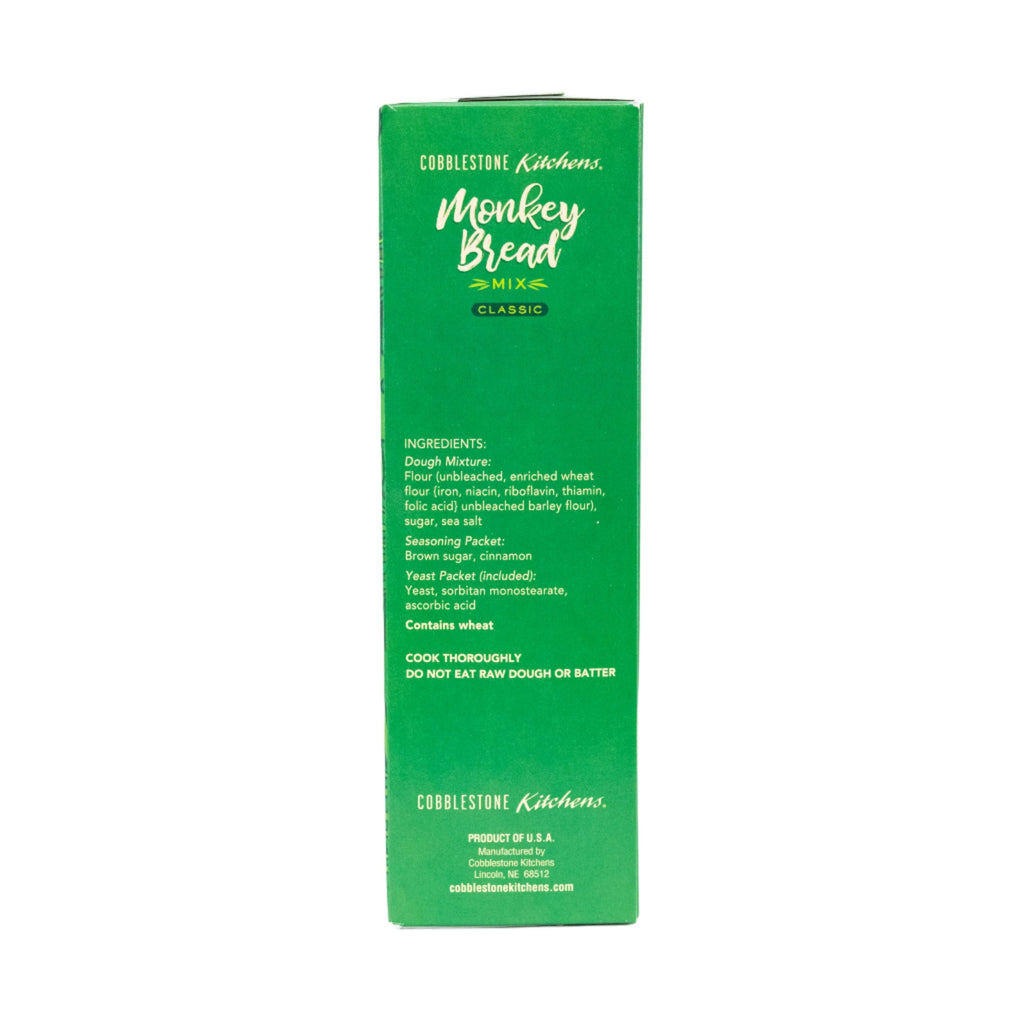 Sweet Cinnamon Monkey Bread Mix | Pack of 4 | 22 oz | Cobblestone Kitchen