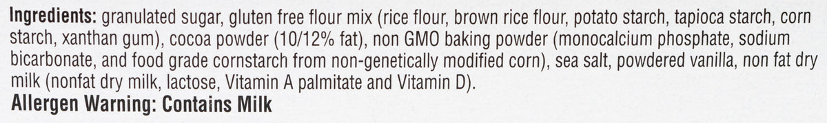 Gluten Free Chocolate Brownie Mix | Pack of 4 | 19.68 oz | Heartland Gourmet | 2023