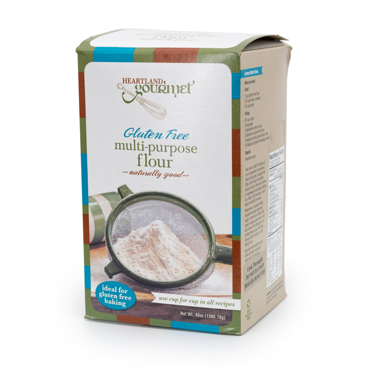 Gluten Free Multi-Purpose Flour Blend Mix | Pack of 4 | 3 lb | Heartland Gourmet | 2060