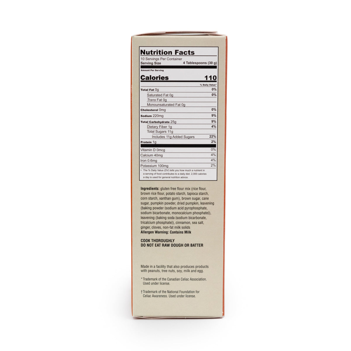 Gluten Free Pumpkin Bread Mix | Pack of 4 | 11 oz | Heartland Gourmet | 2028