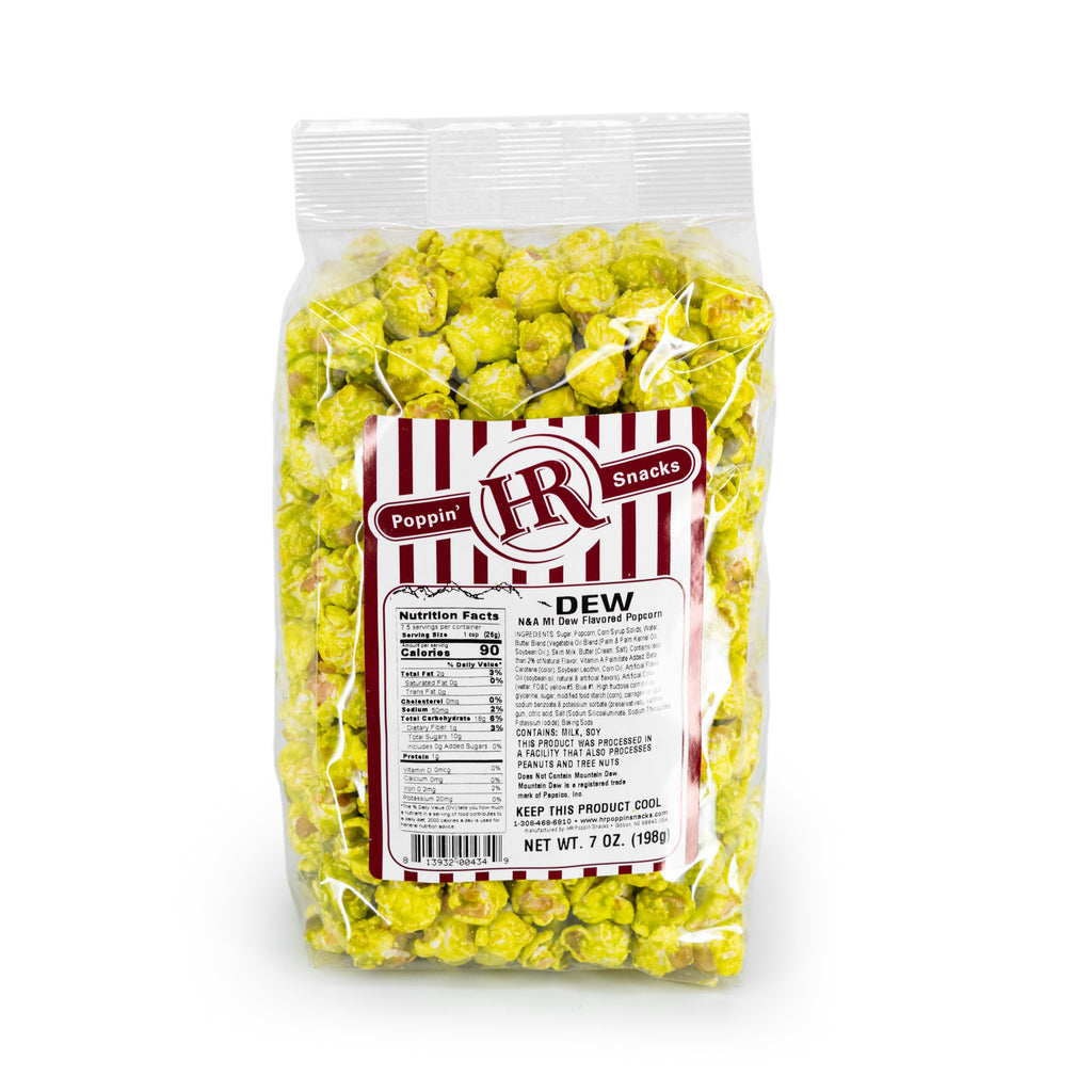Dew Soda Popcorn | 5 oz | HR Poppin' Snacks