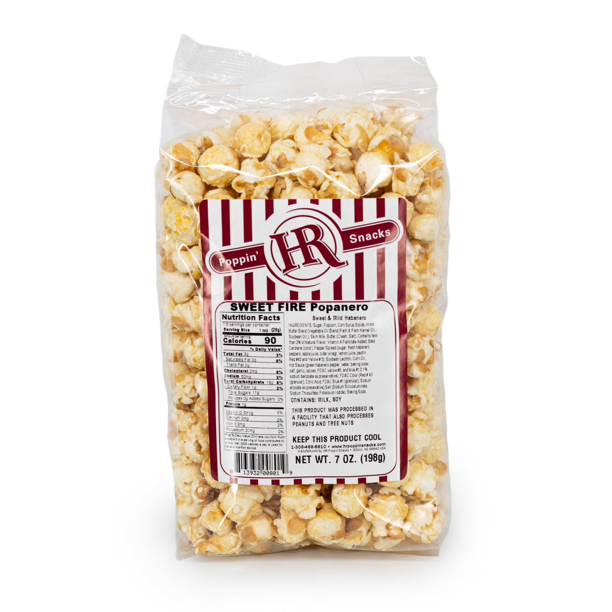 Sweet Fire Popanero | Pack of 2 | 7 oz | HR Poppin' Snacks