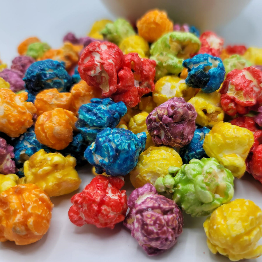 Rainbow Popcorn | 84 Servings | HR Poppin' Snacks