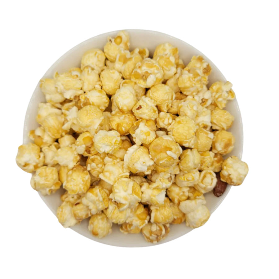 Cashew Almond Toffee Popcorn | Pack of 4 | 5 oz | HR Poppin' Snacks