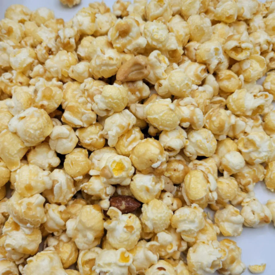 Cashew Almond Toffee Popcorn | Pack of 4 | 5 oz | HR Poppin' Snacks