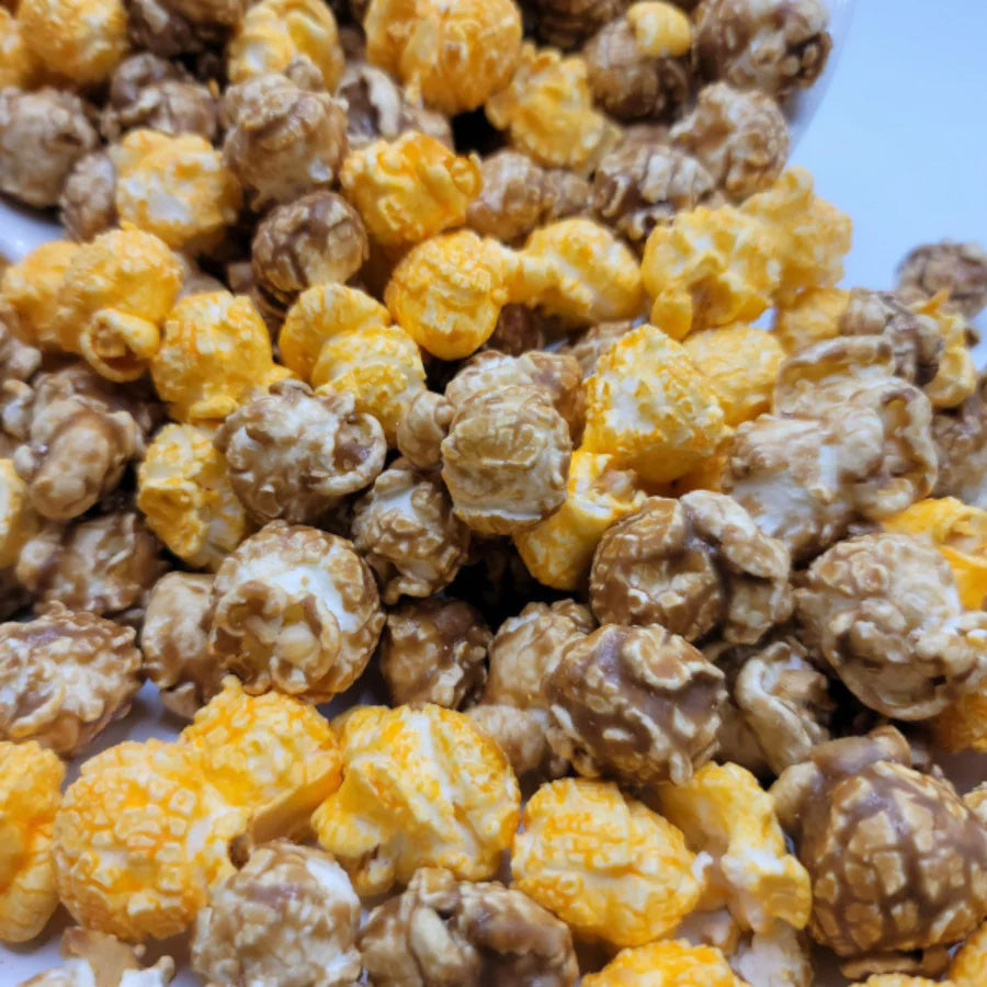 Double Delicious Popcorn | Pack of 6 | 5.5 oz | HR Poppin' Snacks