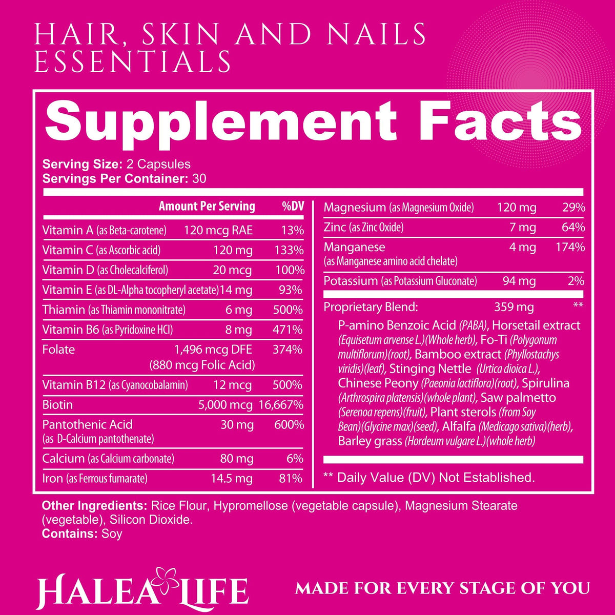 Hair, Skin and Nails Essentials