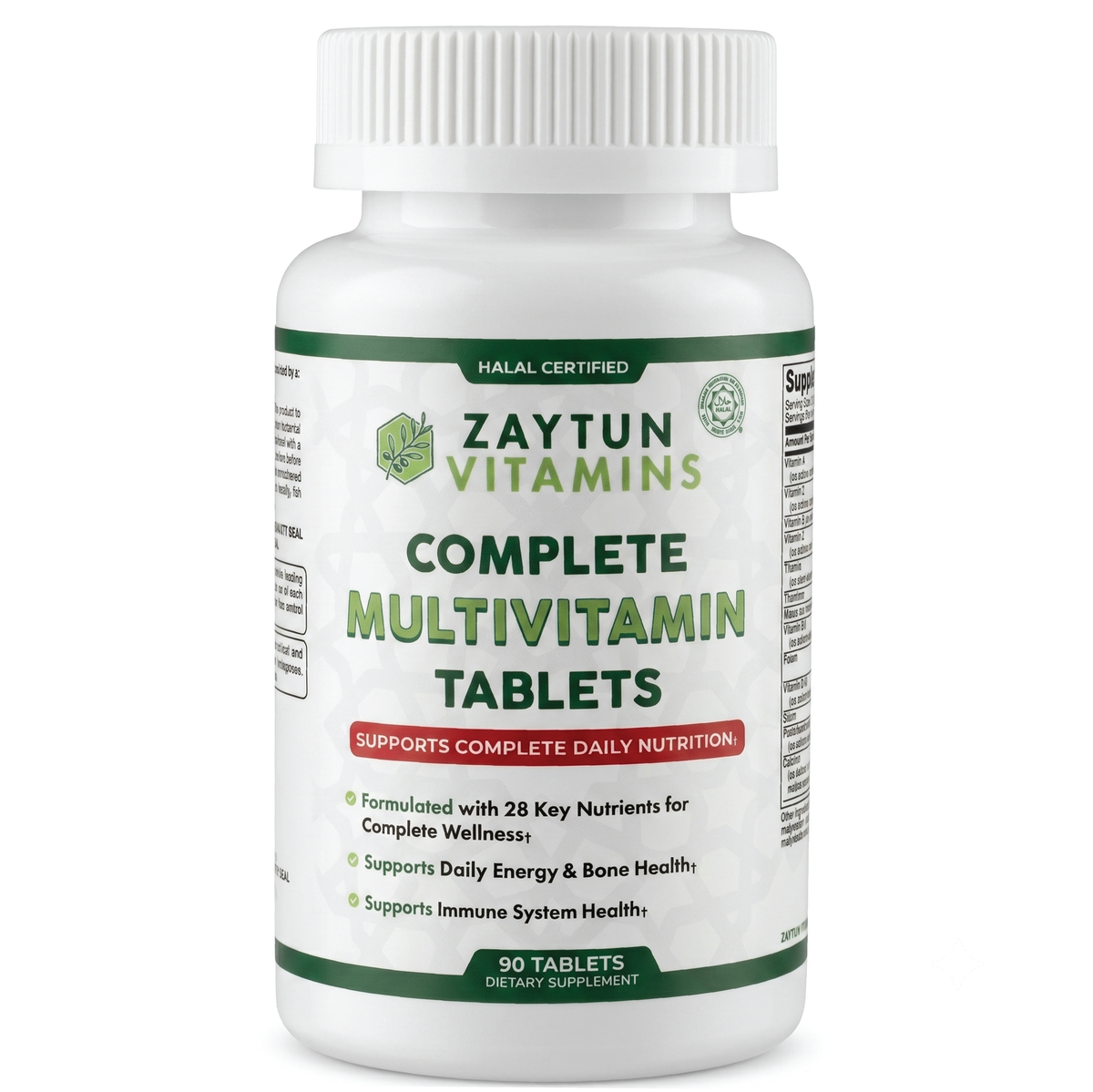 Halal Multivitamin Tablets