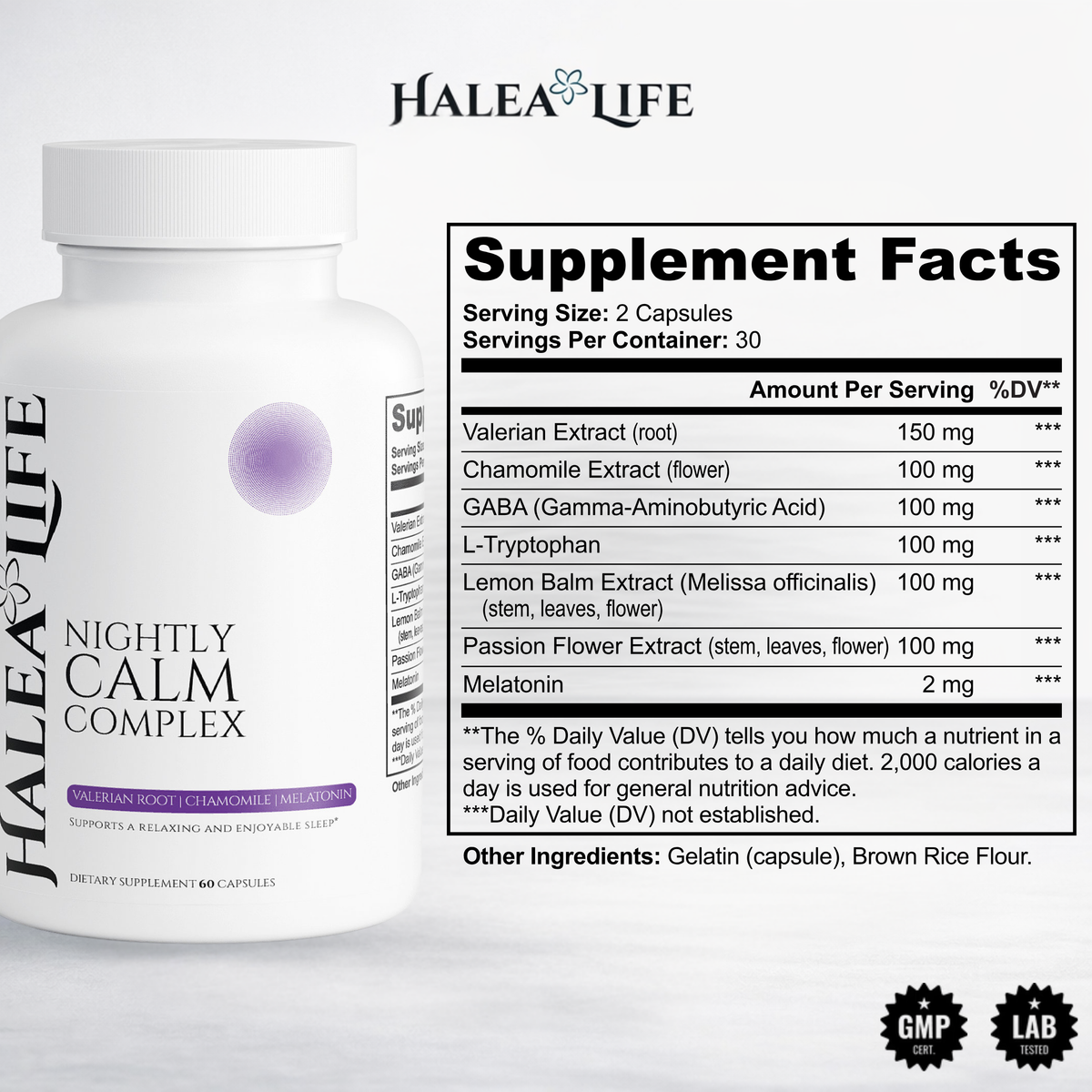 Nightly Calm Complex Capsules