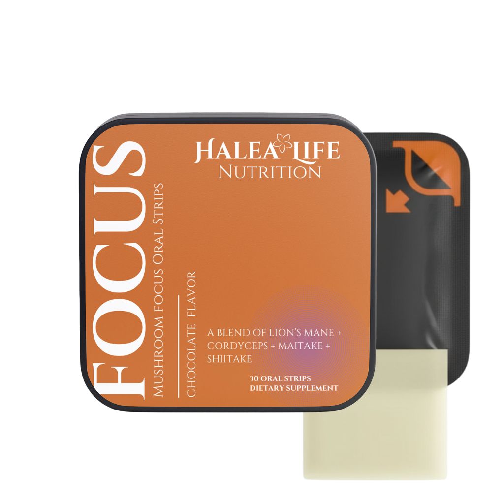 Focus & Vitality Strips - Lions Mane, Cordyceps & More
