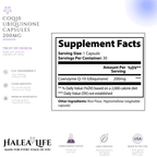 CoQ10 Ubiquinone 200mg Capsules