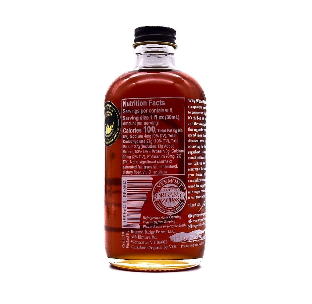 Wood-Fired Maple Syrup - Half Pint Grade Sampler