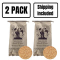 Organic Hard White Winter Wheat | 25 lb | Pack of 2 | Non-GMO | Shipping Included | Grain Place Foods