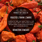 Brimstone Inferno - Extra Hot Roasted Red Pepper & Tahini (9oz)