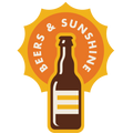 Beers and Sunshine Weather Resistant Sticker | HEARTlandia