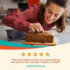 Gluten Free Pumpkin Bread Mix | Pack of 4 | 11 oz | Heartland Gourmet | 2028