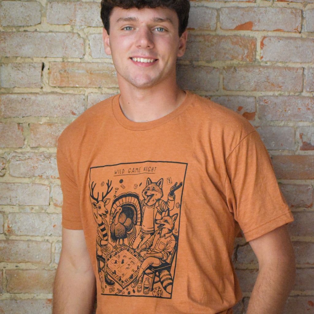 SALE | Wild Game Night T-Shirt | Multiple Sizes | The Hex + The Hive