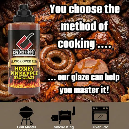 Honey Pineapple BBQ Glaze "Flavor Over Fire"